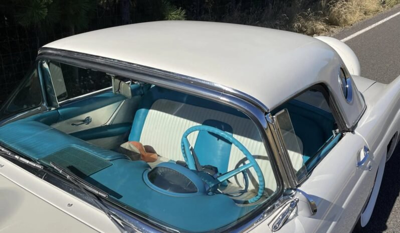 
								1956 Ford Thunderbird V8 White full									