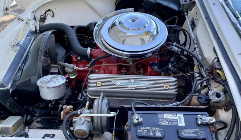 
								1956 Ford Thunderbird V8 White full									