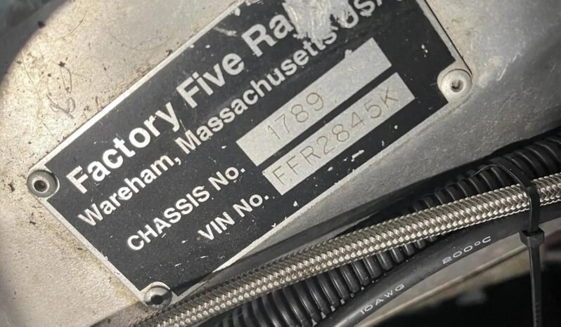 
								1965 Factory Five Racing MK1 Shelby Cobra V8 full									