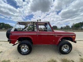 1972 Ford Bronco 4X4 Dark Red