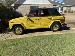 1974 Volkswagen Thing Yellow