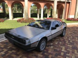 1981 DeLorean DMC-12 Brushed Stainless-Steel