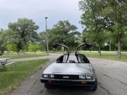1982 DeLorean DMC-12 Brushed Stainless-Steel