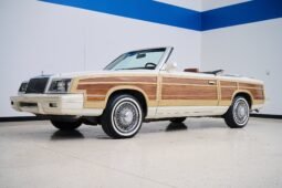 1983 Chrysler LeBaron Convertible 3-Speed