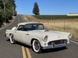 1956 Ford Thunderbird V8 White
