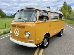 1972 Volkswagen Type 2 Westfalia Camper Yellow