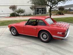 1974 Triumph TR6 Red
