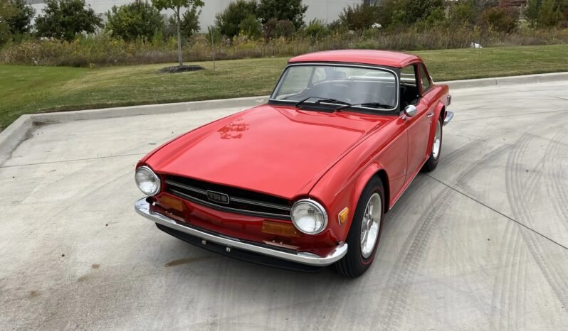 
								1974 Triumph TR6 Red full									