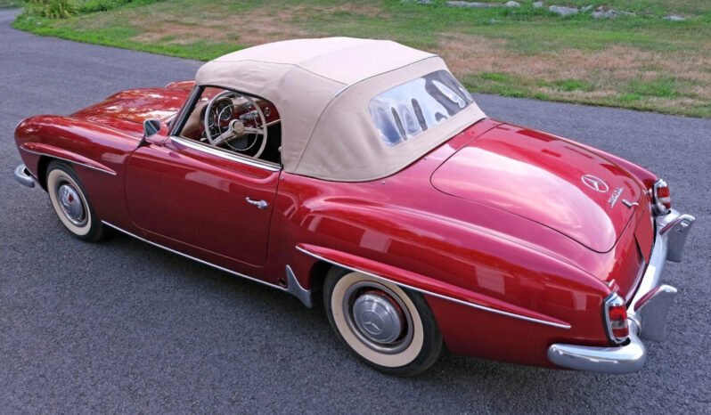 
								1960 Mercedes-Benz 190SL Red full									