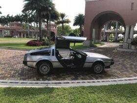 1981 DeLorean DMC-12 Brushed Stainless-Steel