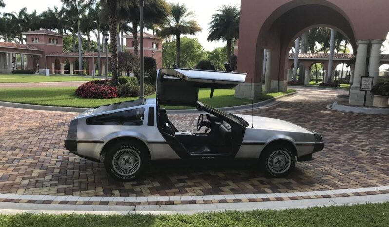 
								1981 DeLorean DMC-12 Brushed Stainless-Steel full									
