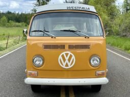 1972 Volkswagen Type 2 Westfalia Camper Yellow