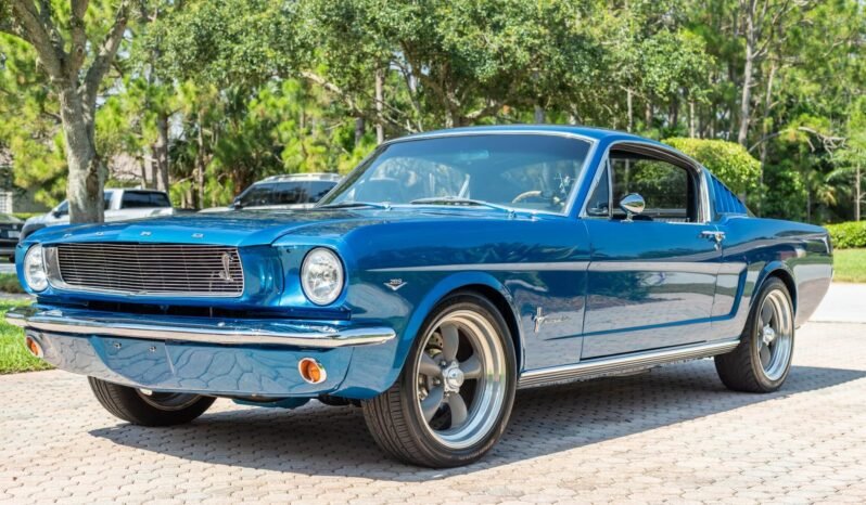 
								1965 Ford Mustang Fastback 302 Blue full									