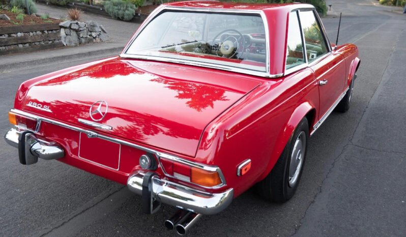 
								1969 Mercedes-Benz 280SL Red full									