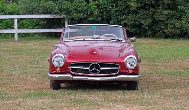 
								1960 Mercedes-Benz 190SL Red full									