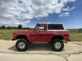 1972 Ford Bronco 4X4 Dark Red