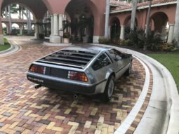 1981 DeLorean DMC-12 Brushed Stainless-Steel