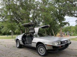 1982 DeLorean DMC-12 Brushed Stainless-Steel