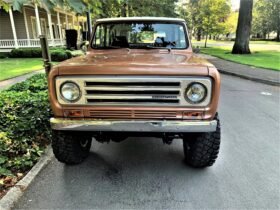 1972 International Harvester Scout II Traveltop V8