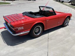 1974 Triumph TR6 Red