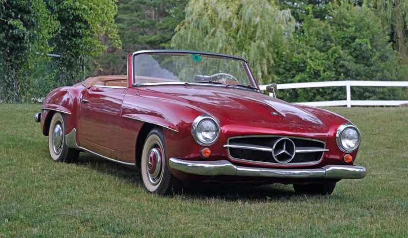 
								1960 Mercedes-Benz 190SL Red full									