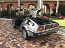 1981 DeLorean DMC-12 Brushed Stainless-Steel