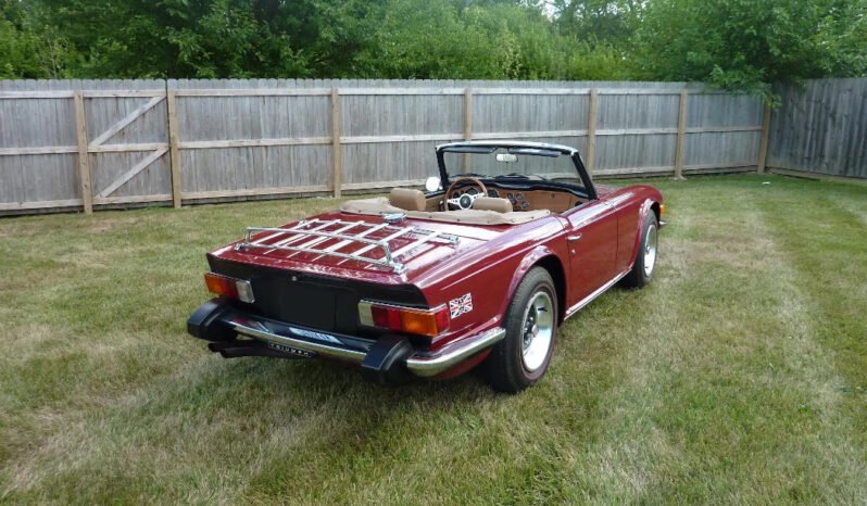 
								1976 Triumph TR6 2.5 Roadster full									