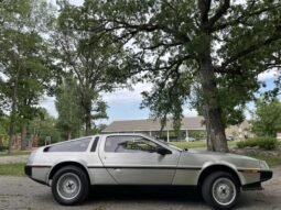 1982 DeLorean DMC-12 Brushed Stainless-Steel