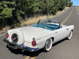 1956 Ford Thunderbird V8 White