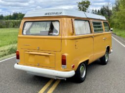 1972 Volkswagen Type 2 Westfalia Camper Yellow