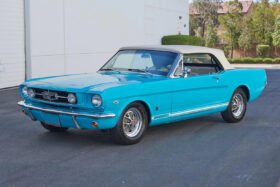 1965 Ford Mustang Convertible Turquoise