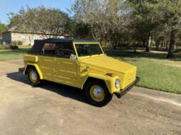 1974 Volkswagen Thing Yellow