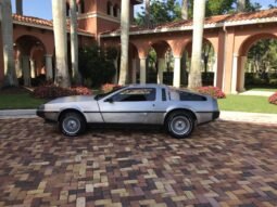 1981 DeLorean DMC-12 Brushed Stainless-Steel
