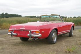 1969 Mercedes-Benz 280SL Red