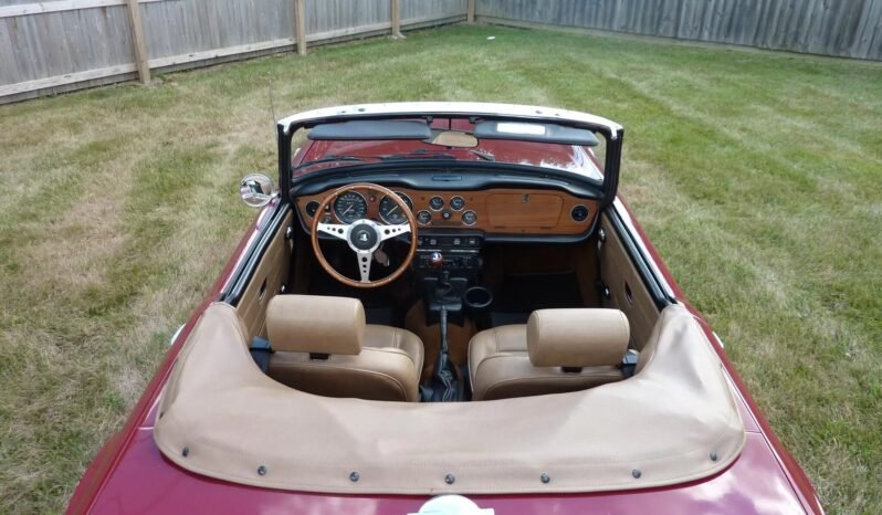 
								1976 Triumph TR6 2.5 Roadster full									