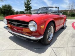 1974 Triumph TR6 Red