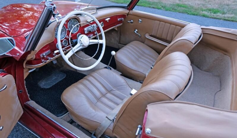 
								1960 Mercedes-Benz 190SL Red full									