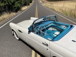 
										1956 Ford Thunderbird V8 White full									