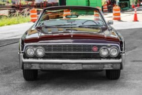 1962 Lincoln Continental Convertible V8 Black Cherry