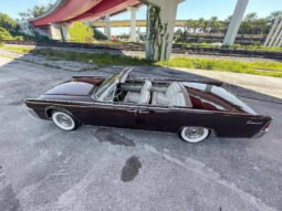 1962 Lincoln Continental Convertible V8 Black Cherry