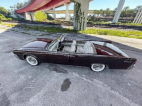 1962 Lincoln Continental Convertible V8 Black Cherry