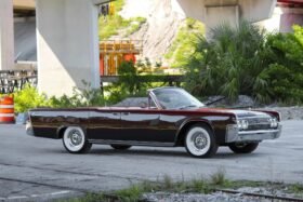 1962 Lincoln Continental Convertible V8 Black Cherry
